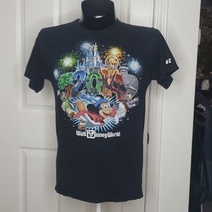 Walt Disney World 2014 T-Shirt Black Small